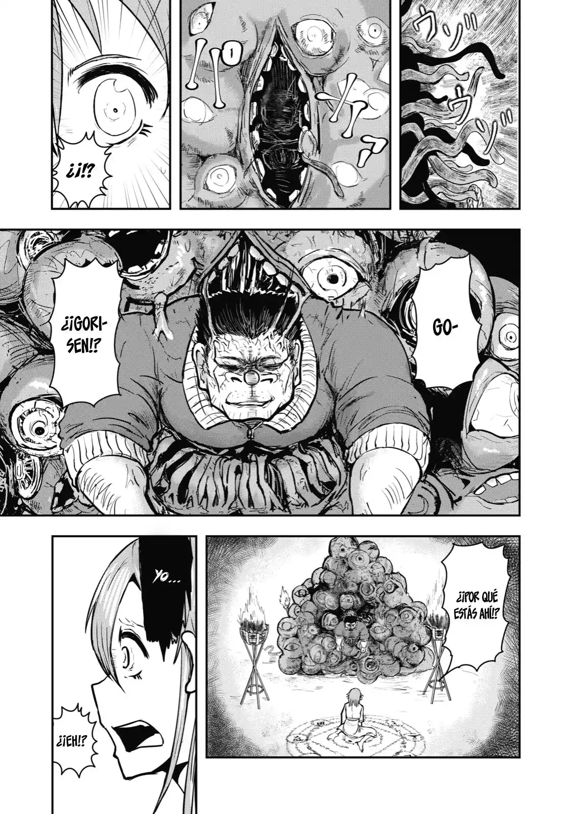 A Manga About The Kind Of PE Teacher Who Dies At The Start Of A School Horror Film capítulo 34 página 4