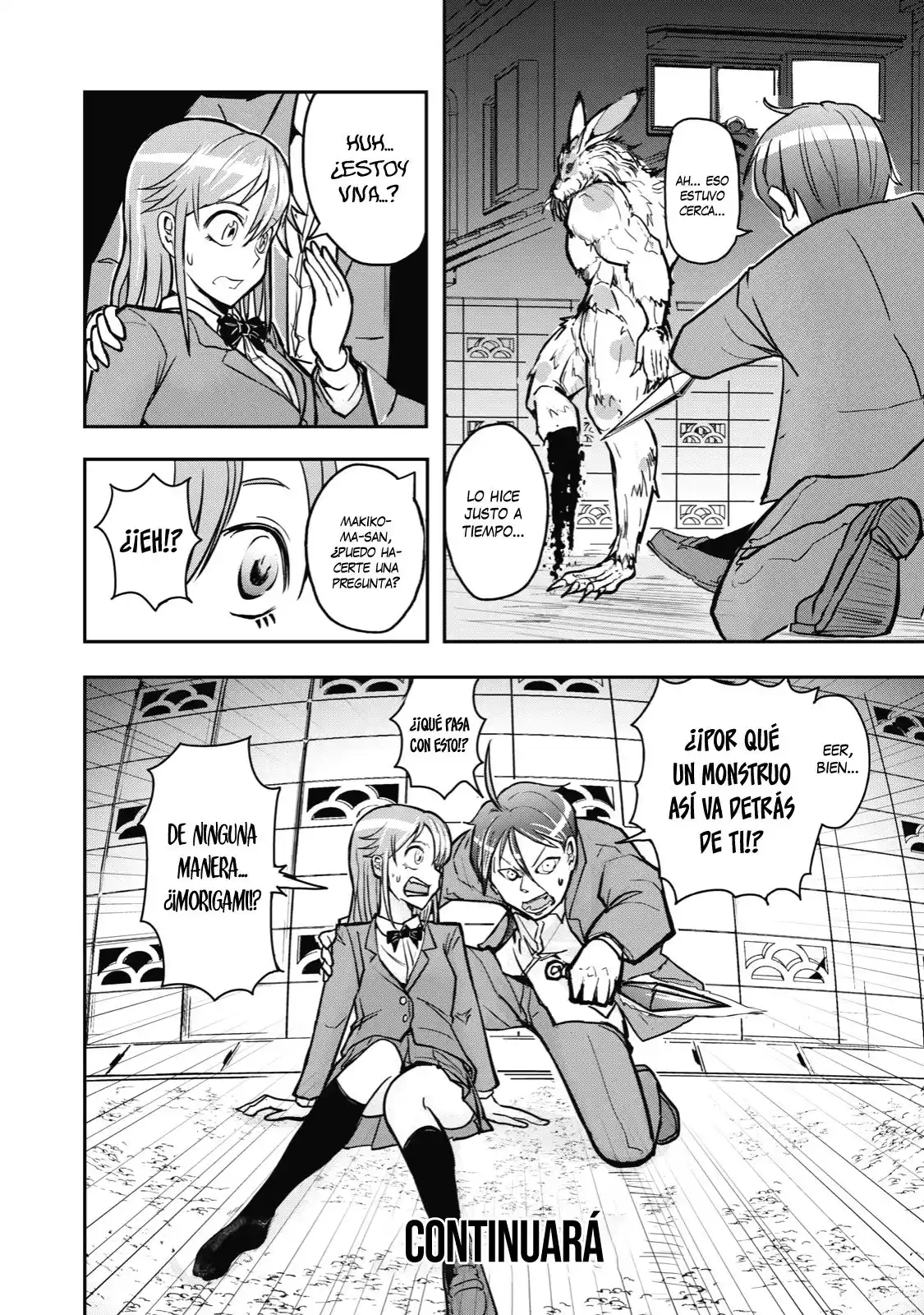 A Manga About The Kind Of PE Teacher Who Dies At The Start Of A School Horror Film capítulo 37 página 13