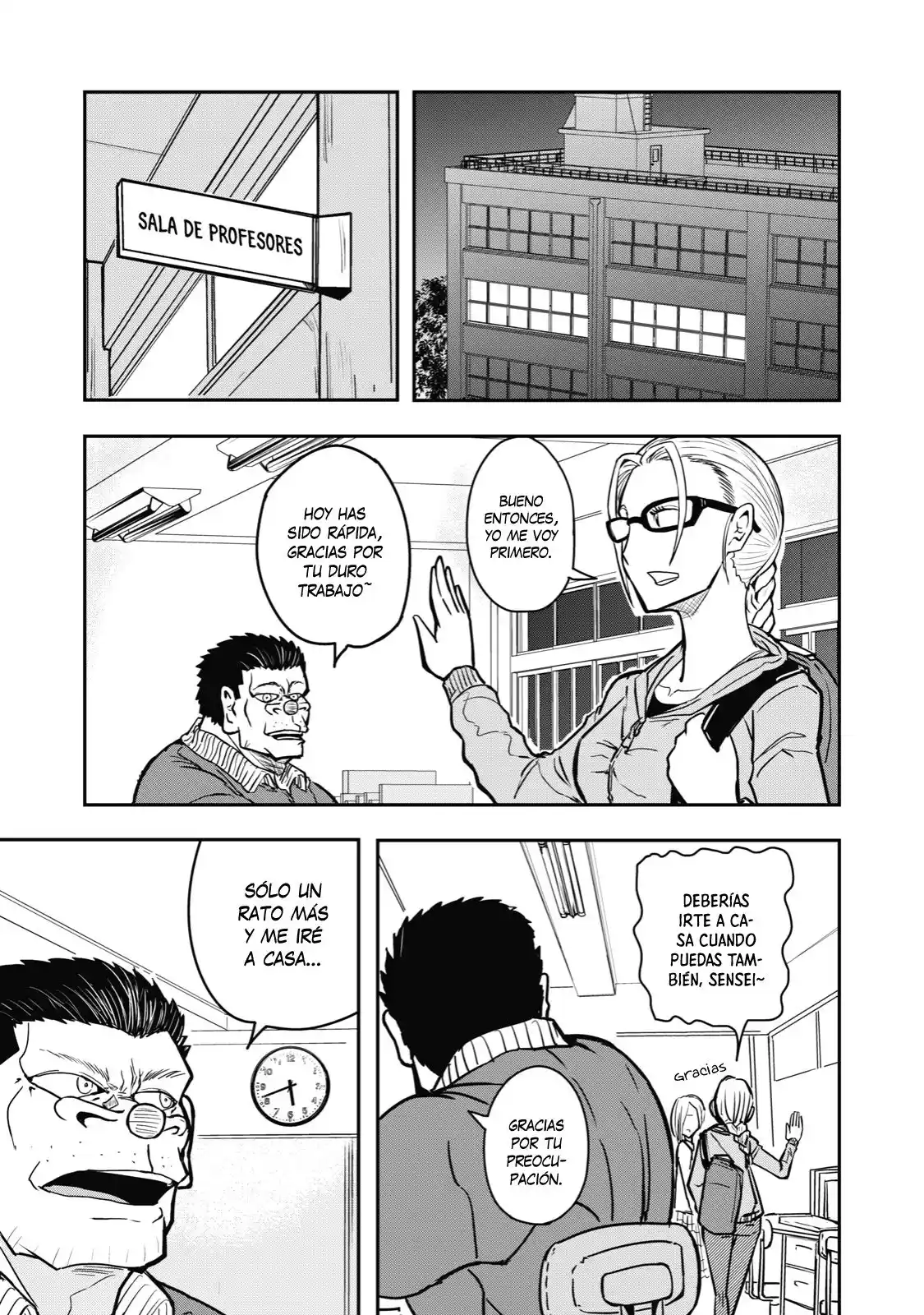 A Manga About The Kind Of PE Teacher Who Dies At The Start Of A School Horror Film capítulo 38 página 2