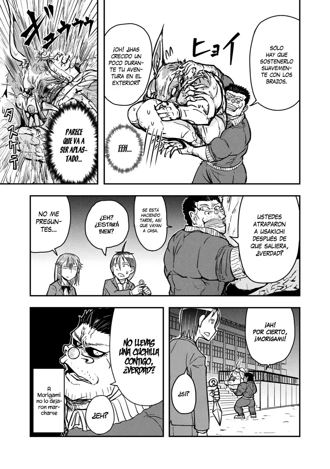 A Manga About The Kind Of PE Teacher Who Dies At The Start Of A School Horror Film capítulo 39 página 10