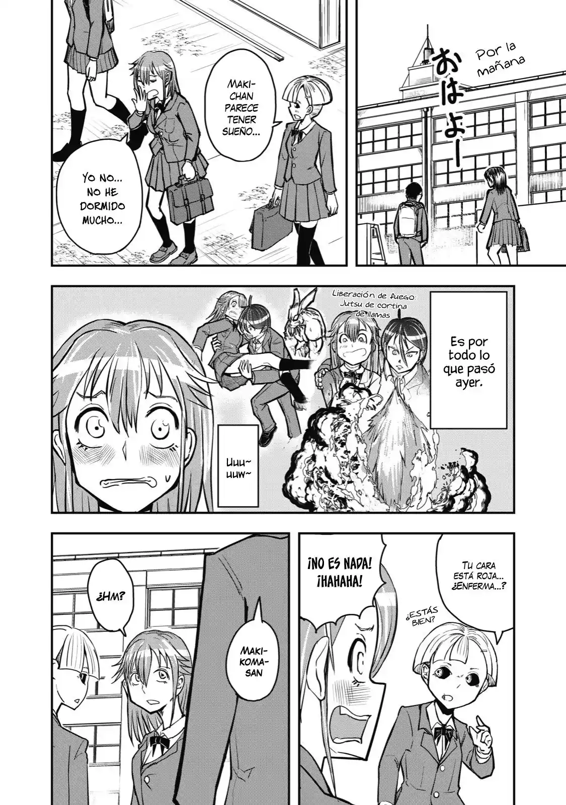 A Manga About The Kind Of PE Teacher Who Dies At The Start Of A School Horror Film capítulo 40 página 3