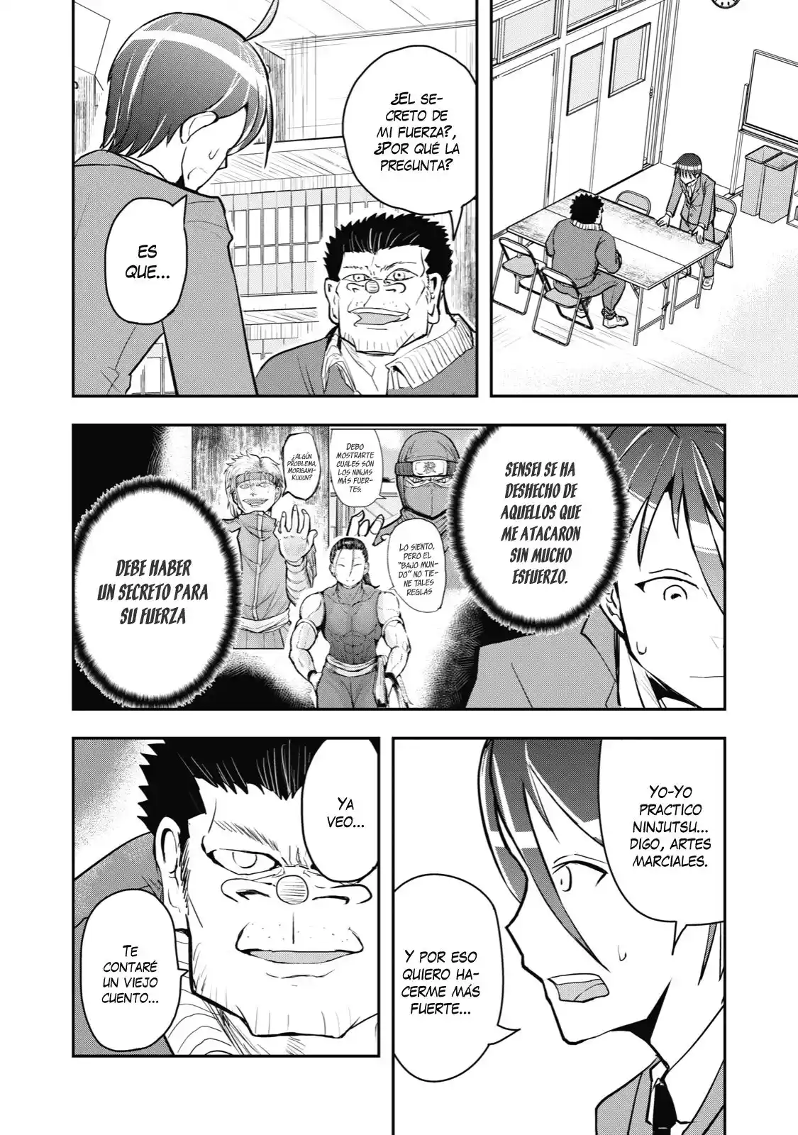 A Manga About The Kind Of PE Teacher Who Dies At The Start Of A School Horror Film capítulo 41 página 3