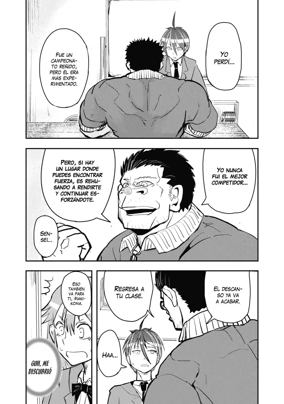 A Manga About The Kind Of PE Teacher Who Dies At The Start Of A School Horror Film capítulo 41 página 6