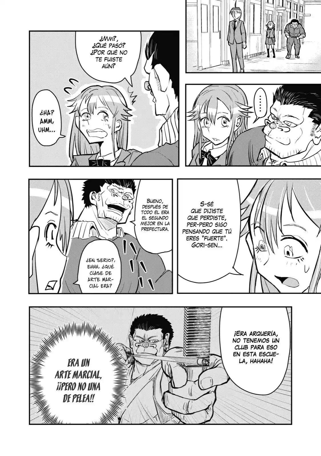 A Manga About The Kind Of PE Teacher Who Dies At The Start Of A School Horror Film capítulo 41 página 7