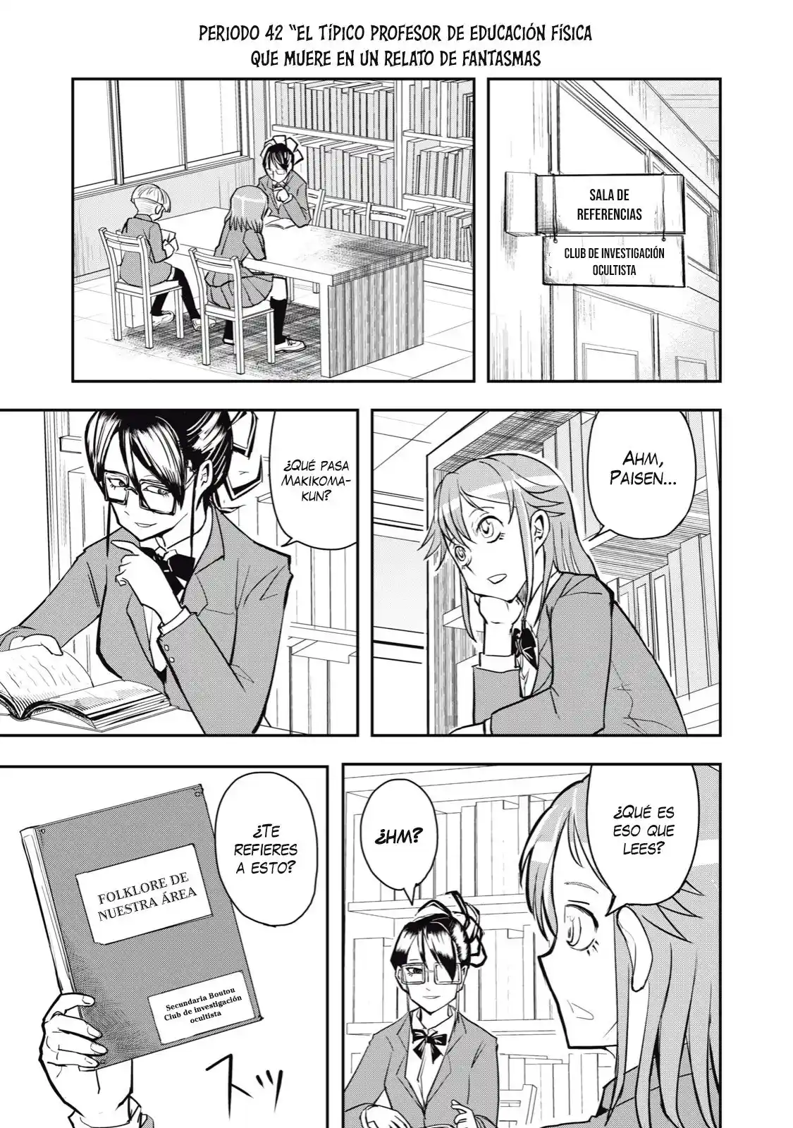 A Manga About The Kind Of PE Teacher Who Dies At The Start Of A School Horror Film capítulo 42 página 2