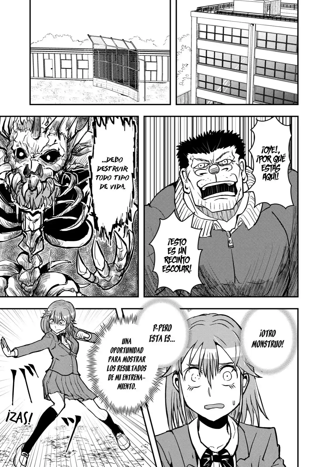 A Manga About The Kind Of PE Teacher Who Dies At The Start Of A School Horror Film capítulo 45 página 6