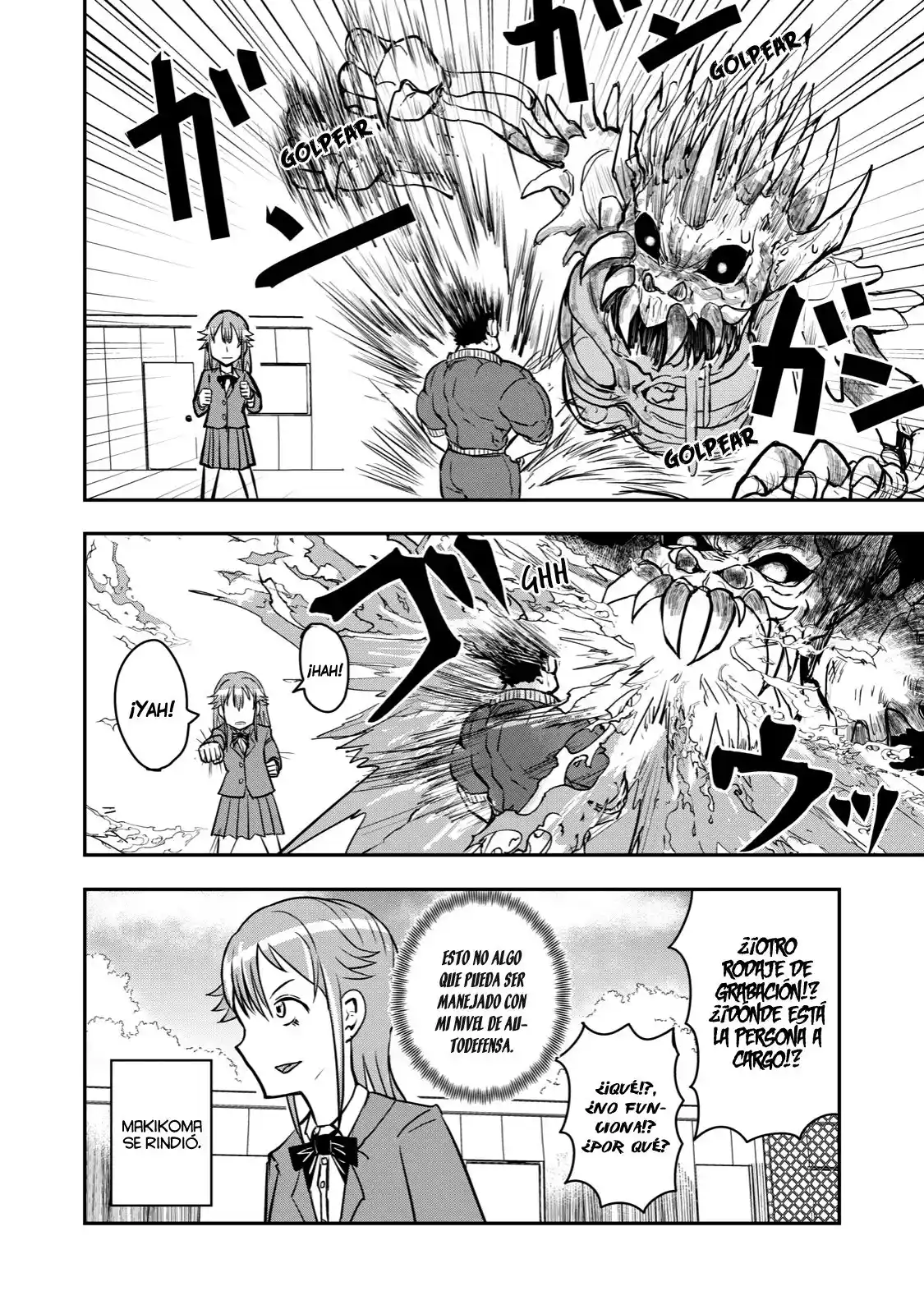 A Manga About The Kind Of PE Teacher Who Dies At The Start Of A School Horror Film capítulo 45 página 7