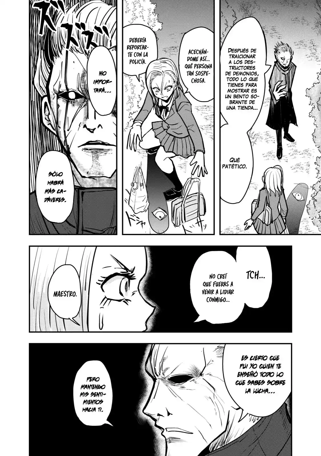 A Manga About The Kind Of PE Teacher Who Dies At The Start Of A School Horror Film capítulo 46 página 7