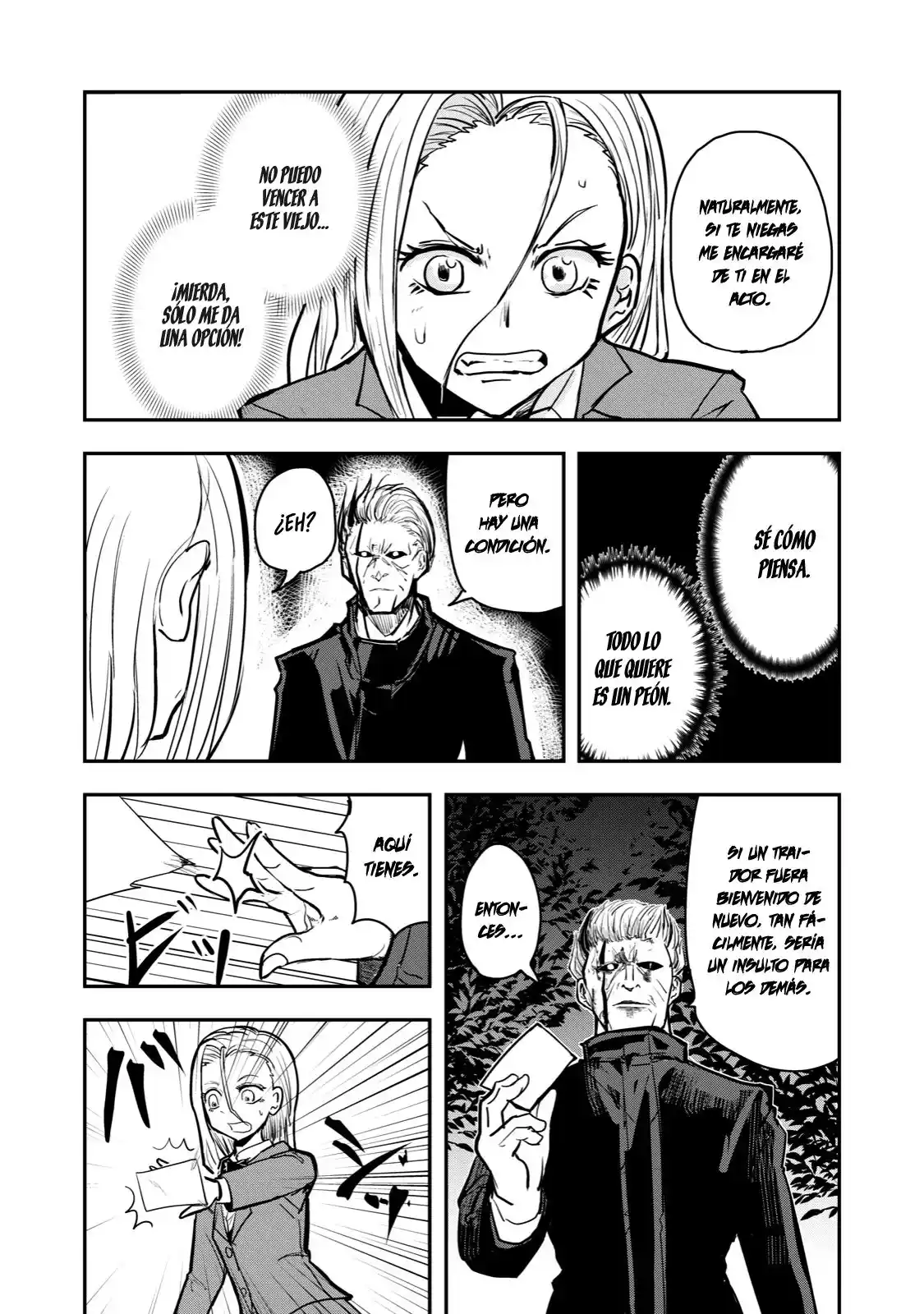 A Manga About The Kind Of PE Teacher Who Dies At The Start Of A School Horror Film capítulo 46 página 9
