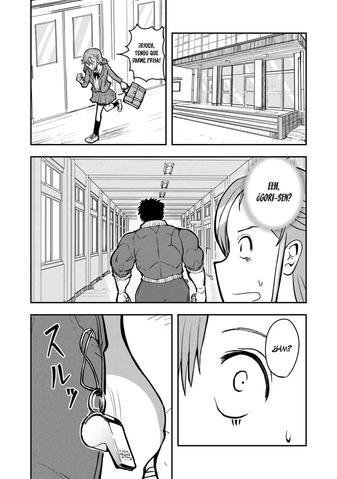 A Manga About The Kind Of PE Teacher Who Dies At The Start Of A School Horror Film capítulo 49 página 4