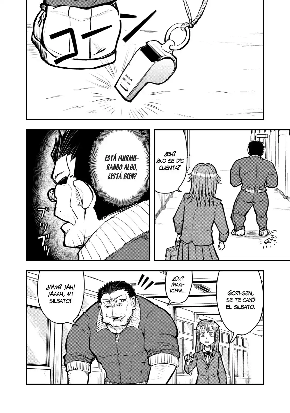A Manga About The Kind Of PE Teacher Who Dies At The Start Of A School Horror Film capítulo 49 página 5