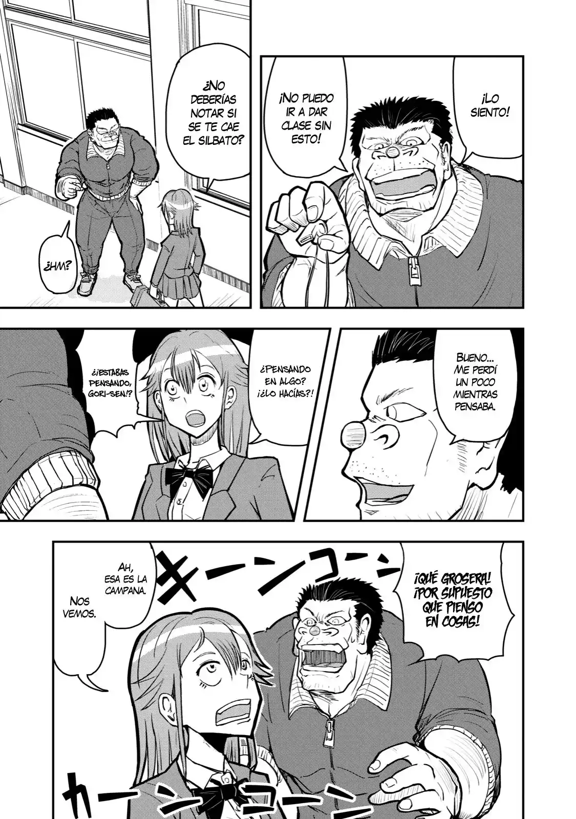 A Manga About The Kind Of PE Teacher Who Dies At The Start Of A School Horror Film capítulo 49 página 6