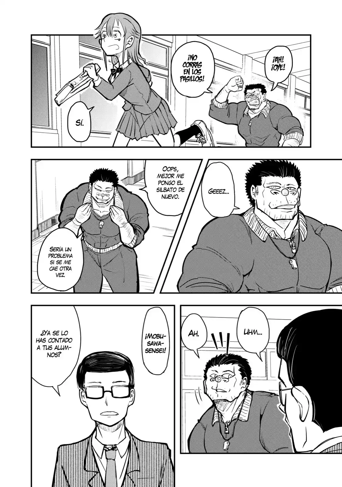 A Manga About The Kind Of PE Teacher Who Dies At The Start Of A School Horror Film capítulo 49 página 7