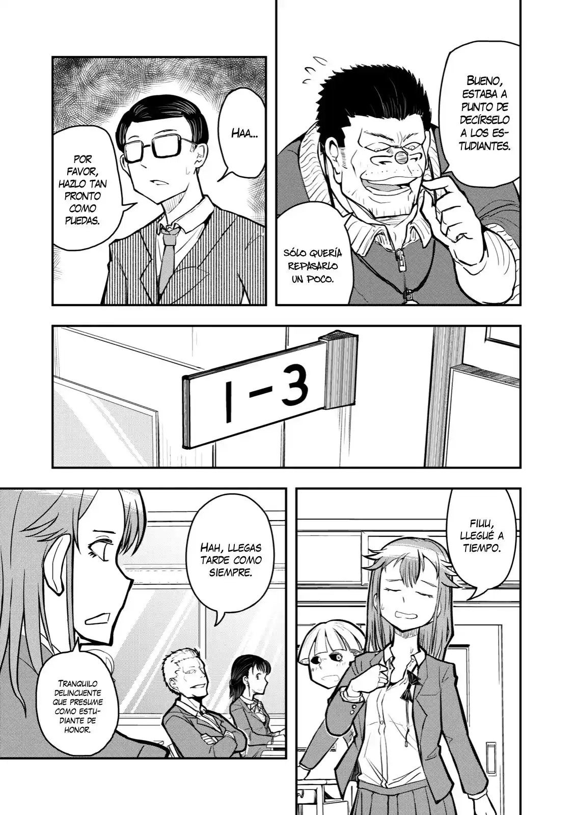 A Manga About The Kind Of PE Teacher Who Dies At The Start Of A School Horror Film capítulo 49 página 8