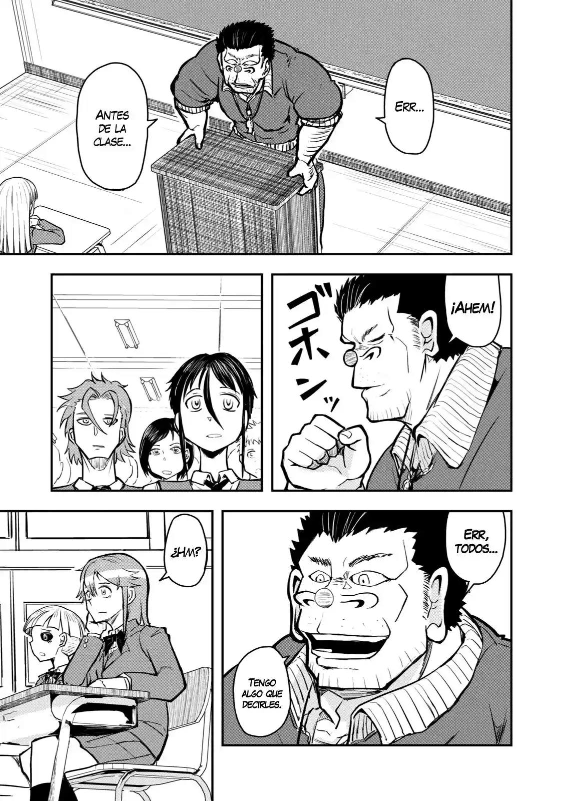 A Manga About The Kind Of PE Teacher Who Dies At The Start Of A School Horror Film capítulo 49 página 10