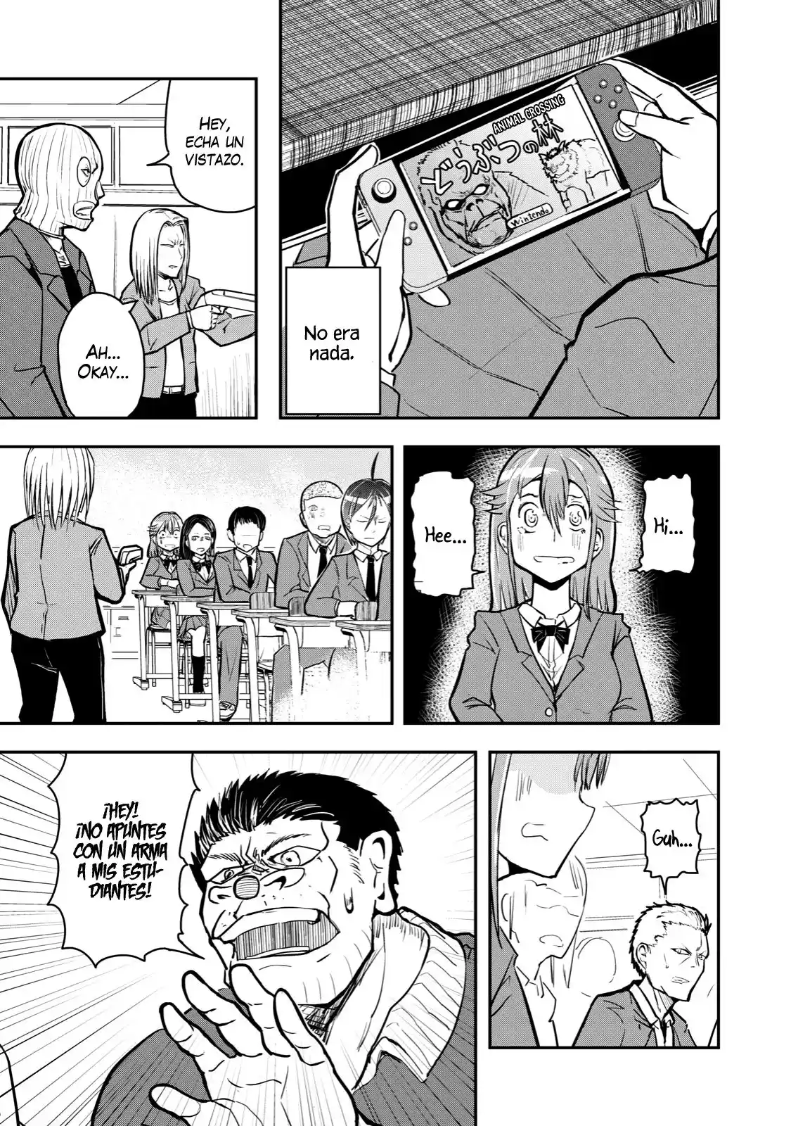 A Manga About The Kind Of PE Teacher Who Dies At The Start Of A School Horror Film capítulo 50 página 6