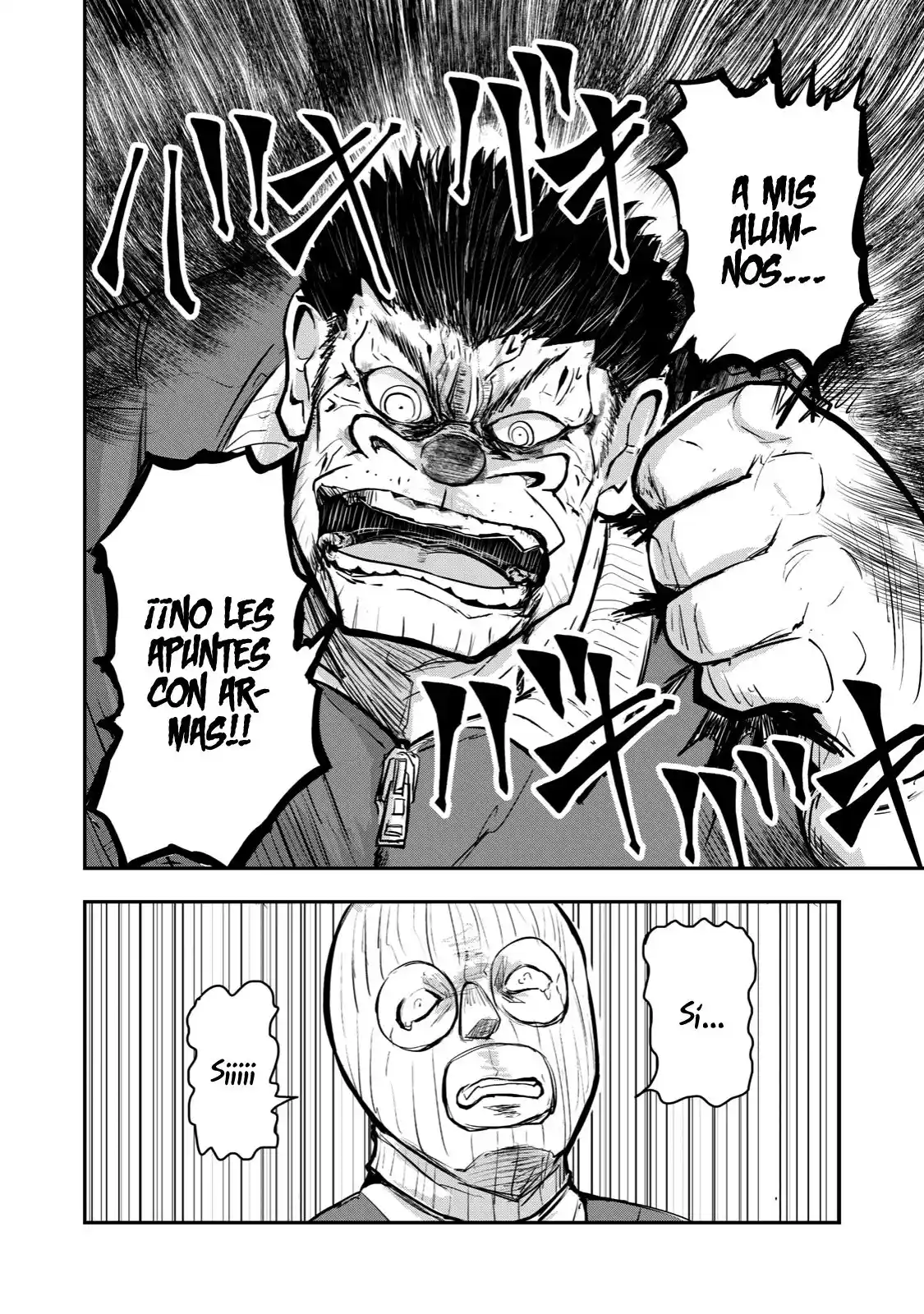 A Manga About The Kind Of PE Teacher Who Dies At The Start Of A School Horror Film capítulo 51 página 7