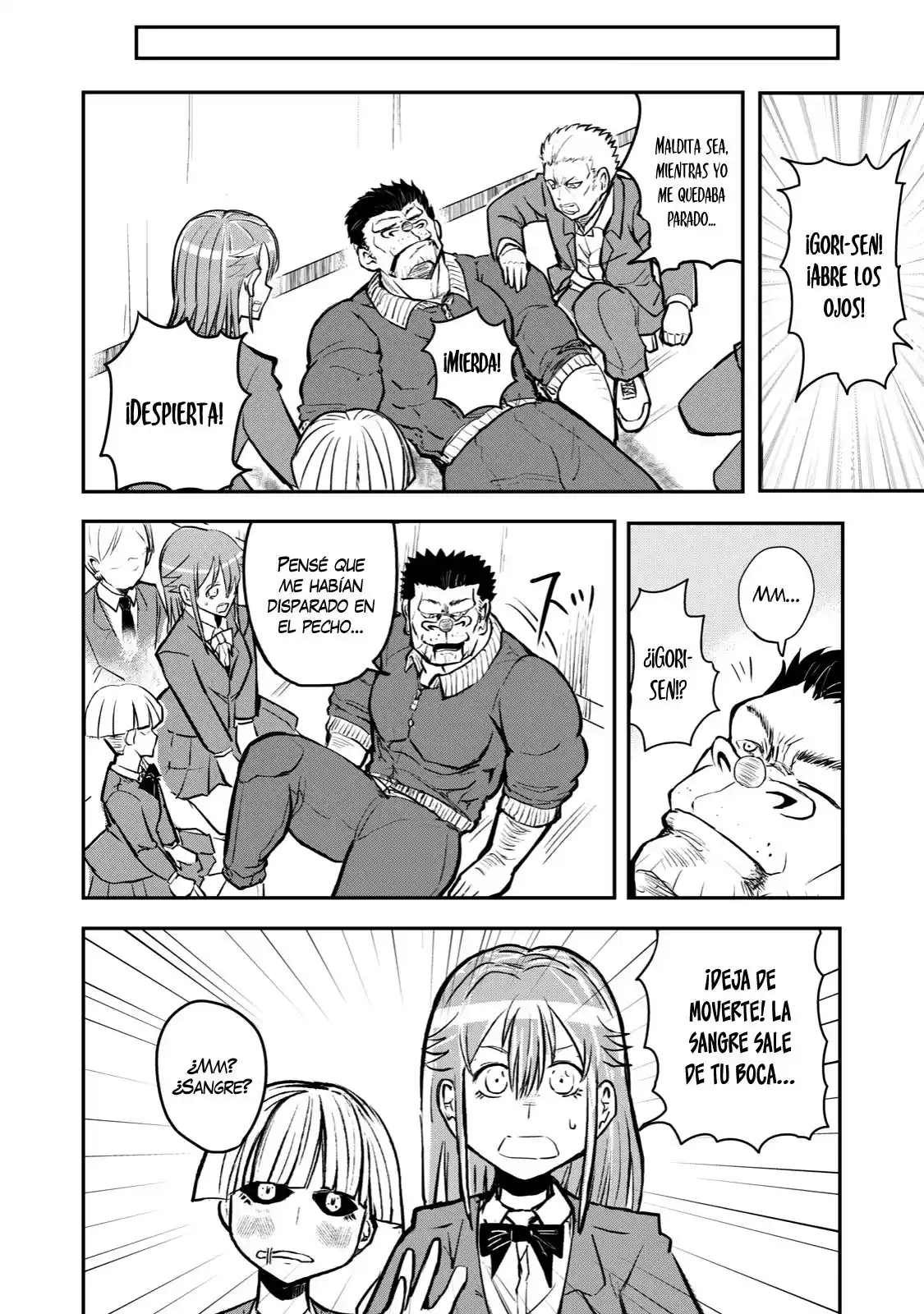 A Manga About The Kind Of PE Teacher Who Dies At The Start Of A School Horror Film capítulo 51 página 9