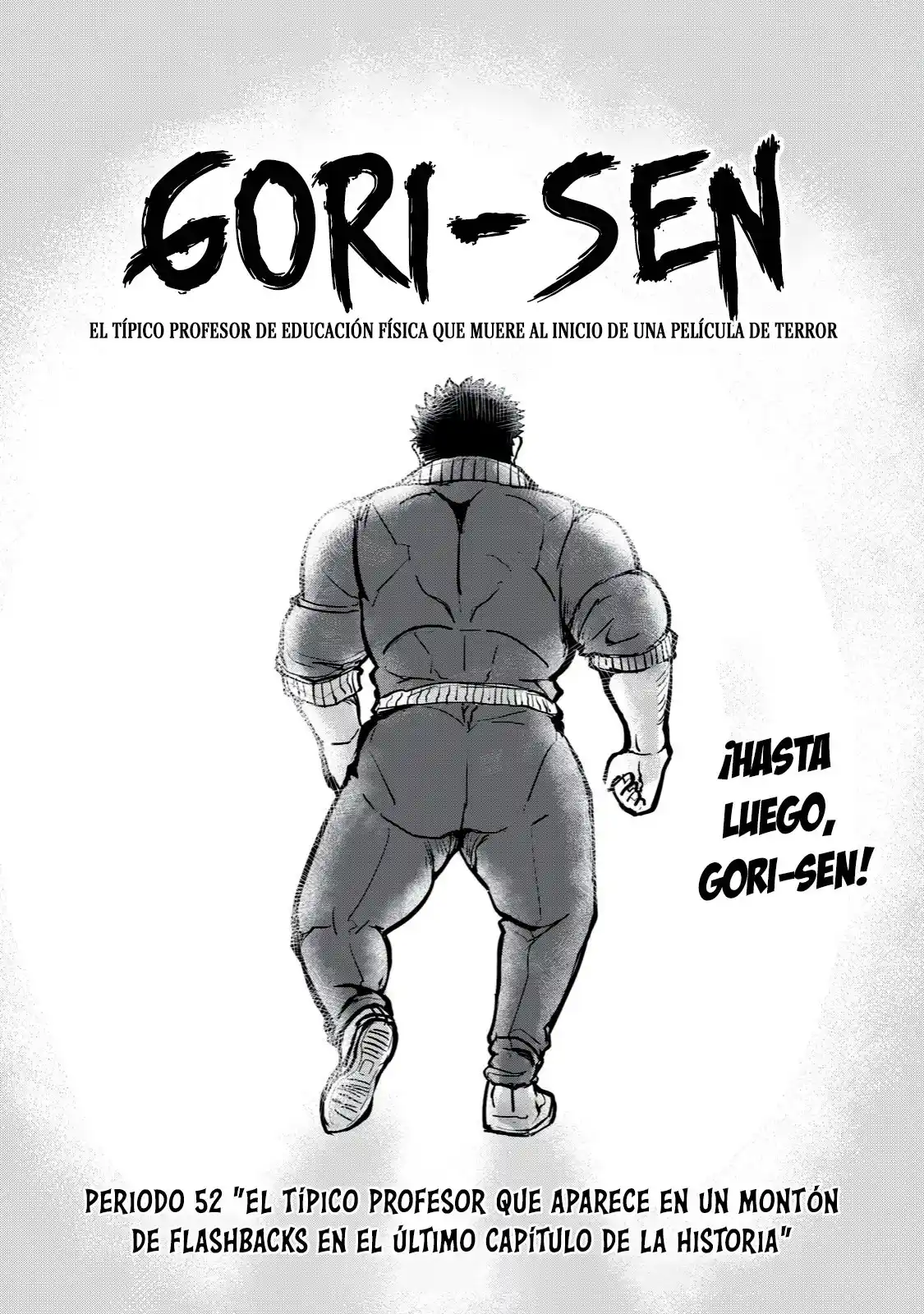 A Manga About The Kind Of PE Teacher Who Dies At The Start Of A School Horror Film capítulo 52 página 2