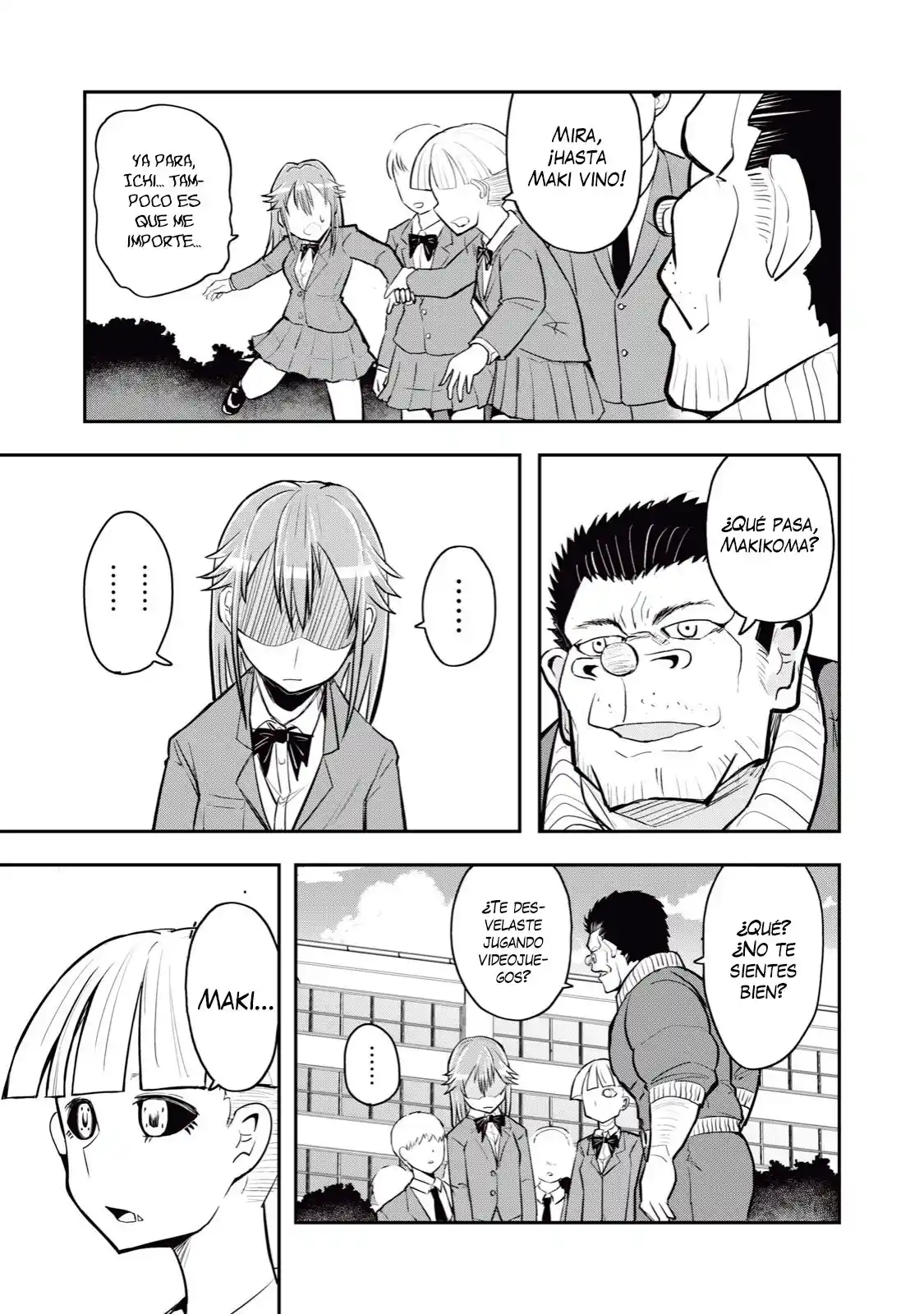 A Manga About The Kind Of PE Teacher Who Dies At The Start Of A School Horror Film capítulo 52 página 6