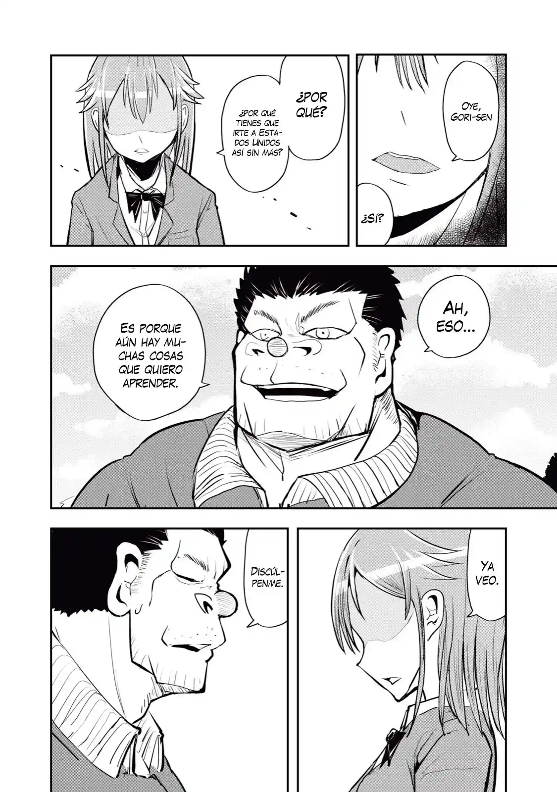 A Manga About The Kind Of PE Teacher Who Dies At The Start Of A School Horror Film capítulo 52 página 7