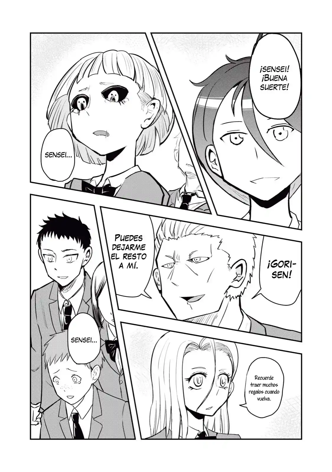 A Manga About The Kind Of PE Teacher Who Dies At The Start Of A School Horror Film capítulo 52 página 10