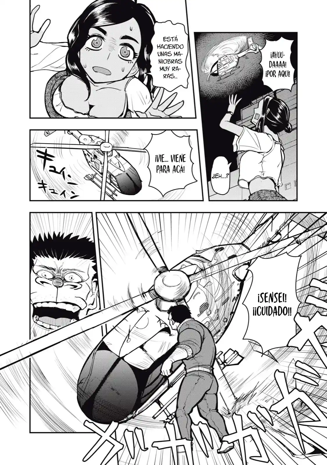 A Manga About The Kind Of PE Teacher Who Dies At The Start Of A School Horror Film capítulo 55 página 9
