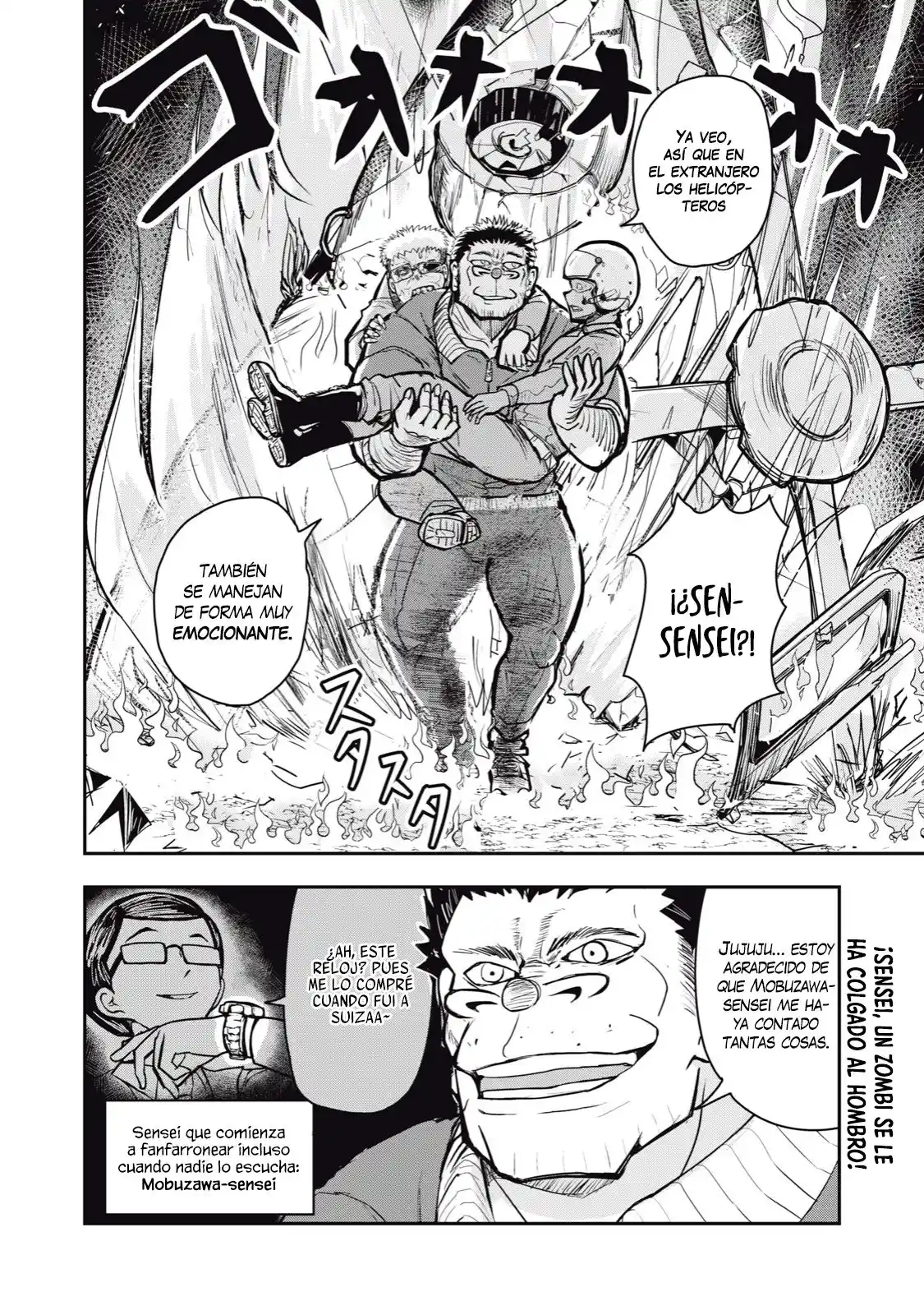 A Manga About The Kind Of PE Teacher Who Dies At The Start Of A School Horror Film capítulo 55 página 11