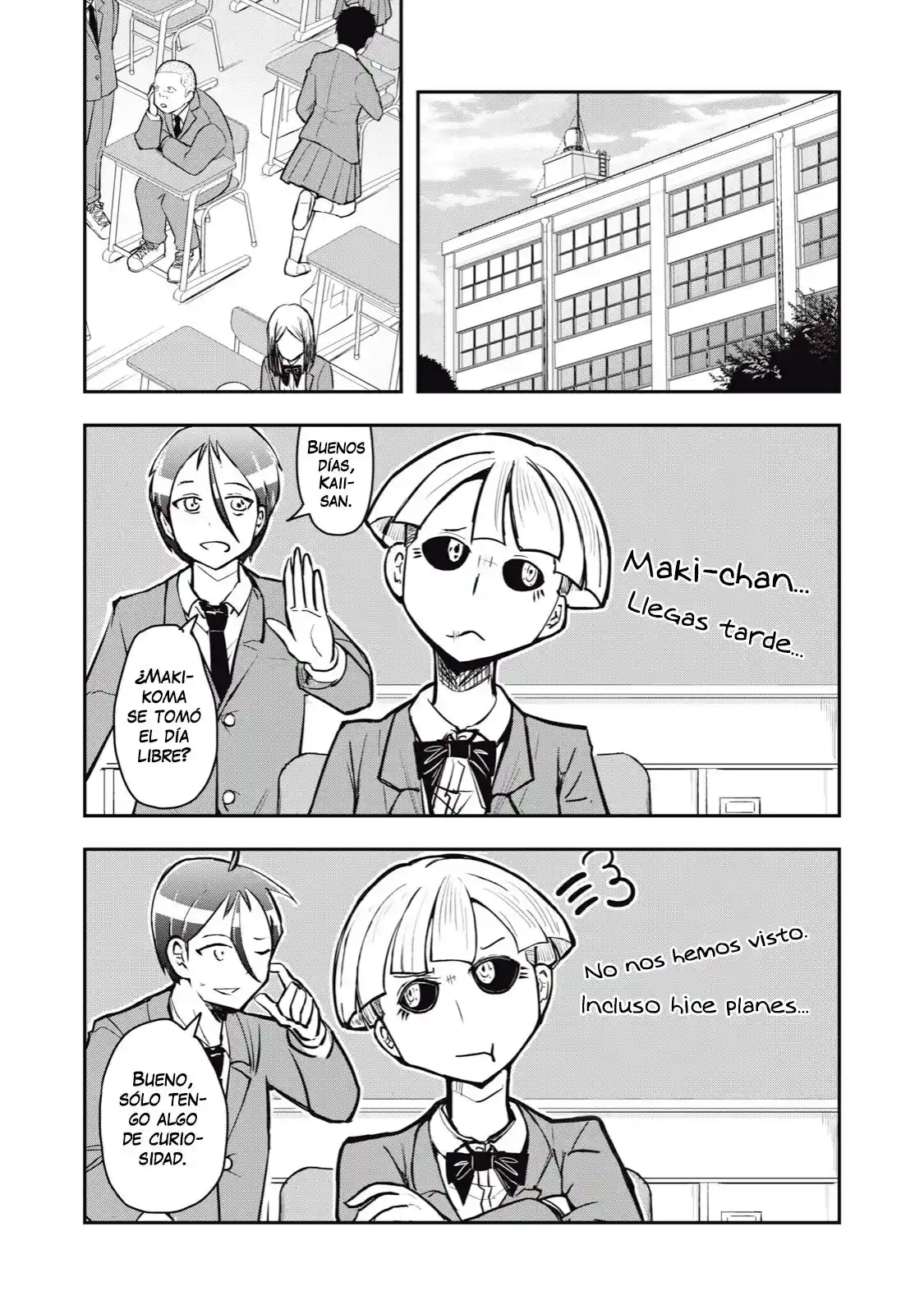 A Manga About The Kind Of PE Teacher Who Dies At The Start Of A School Horror Film capítulo 56 página 3