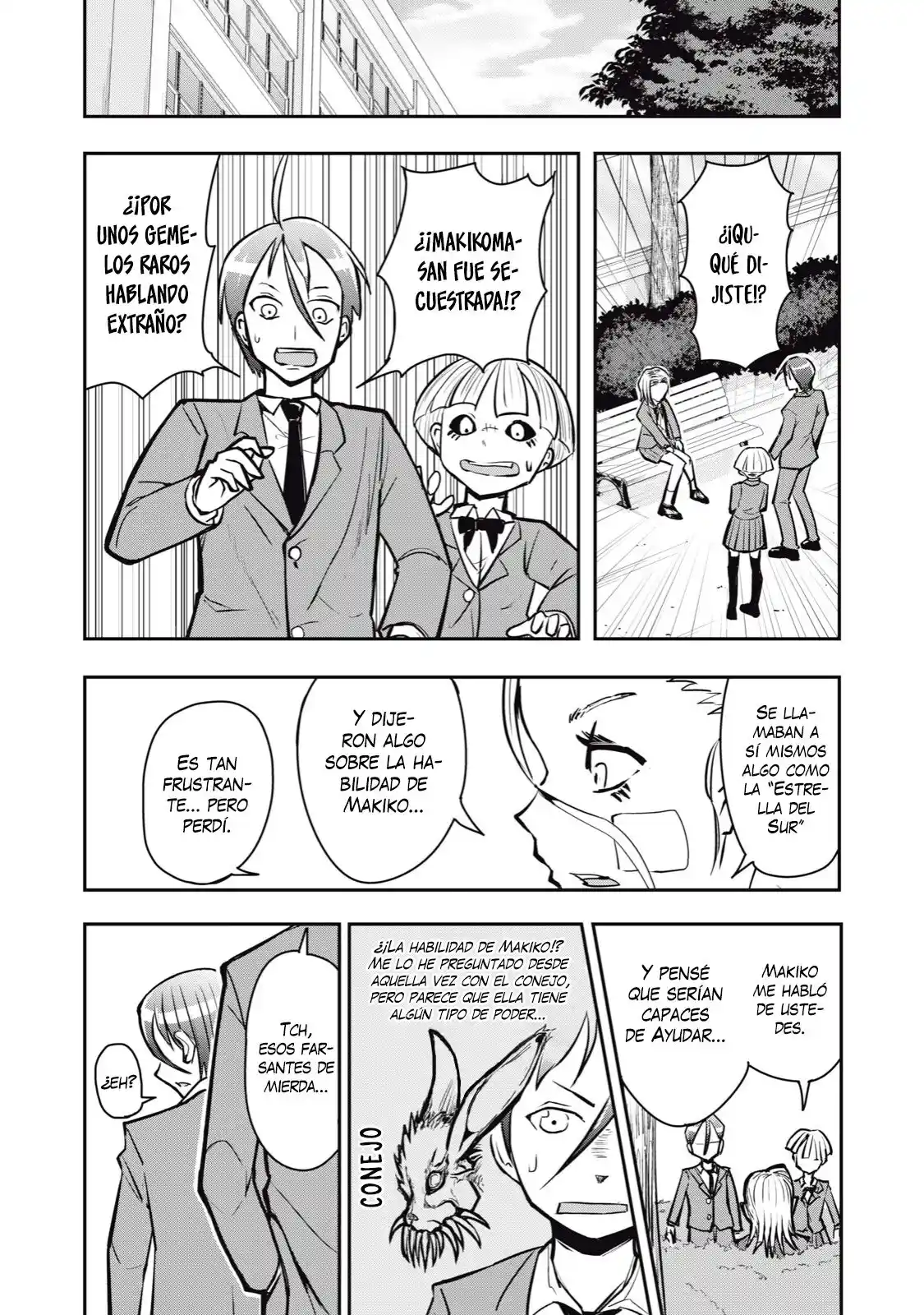 A Manga About The Kind Of PE Teacher Who Dies At The Start Of A School Horror Film capítulo 56 página 5