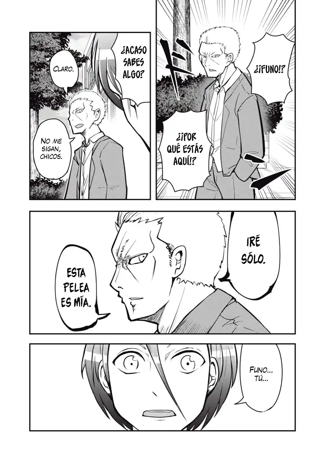 A Manga About The Kind Of PE Teacher Who Dies At The Start Of A School Horror Film capítulo 56 página 6