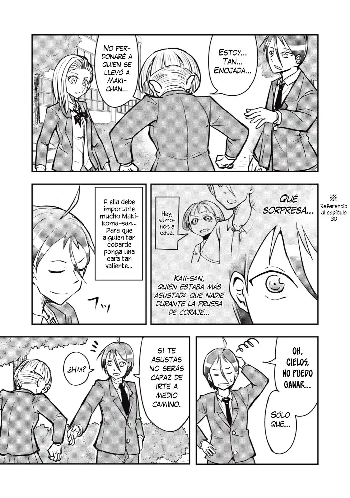 A Manga About The Kind Of PE Teacher Who Dies At The Start Of A School Horror Film capítulo 56 página 12