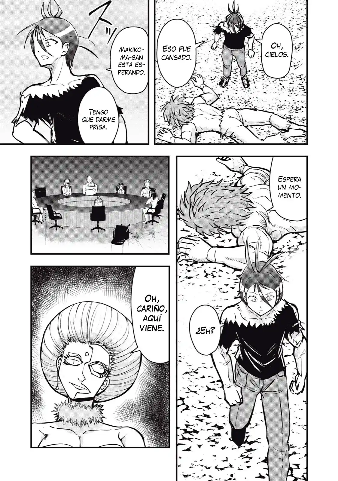 A Manga About The Kind Of PE Teacher Who Dies At The Start Of A School Horror Film capítulo 60 página 14