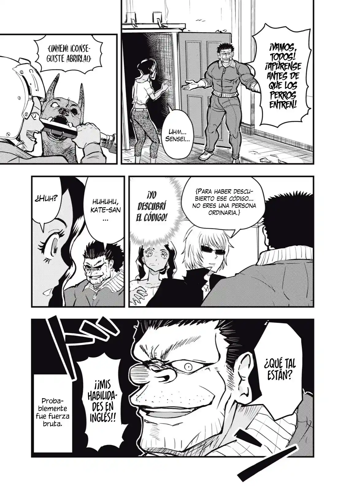A Manga About The Kind Of PE Teacher Who Dies At The Start Of A School Horror Film capítulo 61 página 16