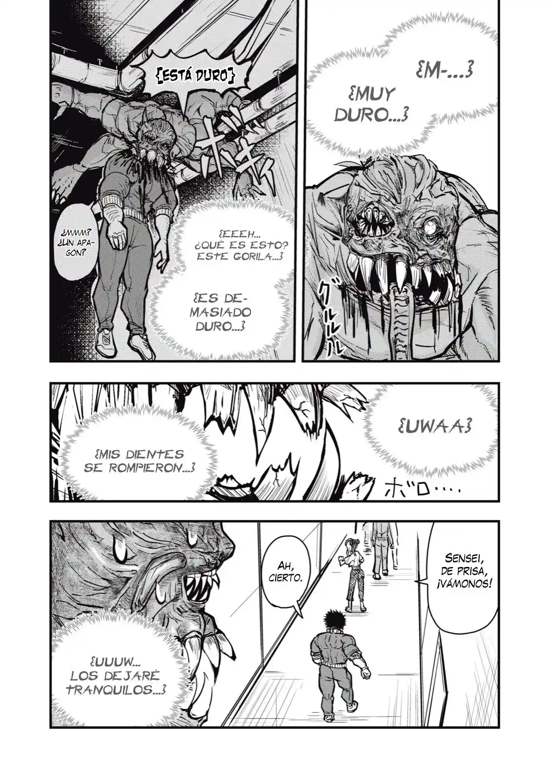 A Manga About The Kind Of PE Teacher Who Dies At The Start Of A School Horror Film capítulo 62 página 7