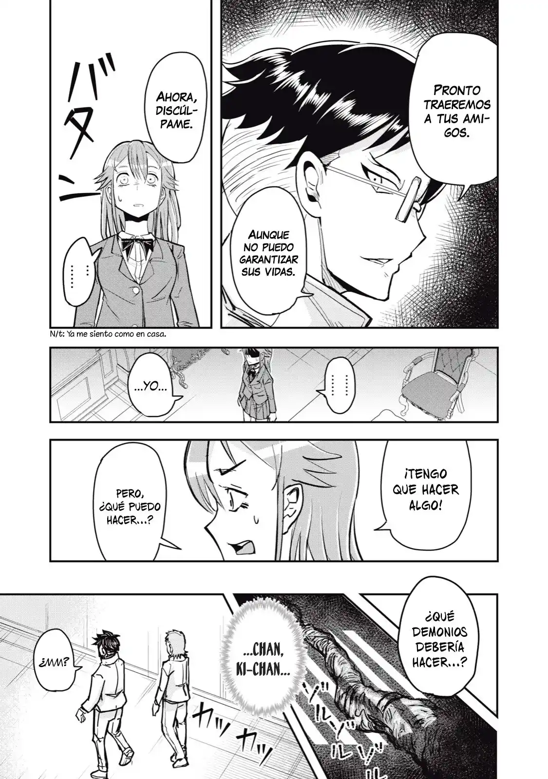 A Manga About The Kind Of PE Teacher Who Dies At The Start Of A School Horror Film capítulo 63 página 18