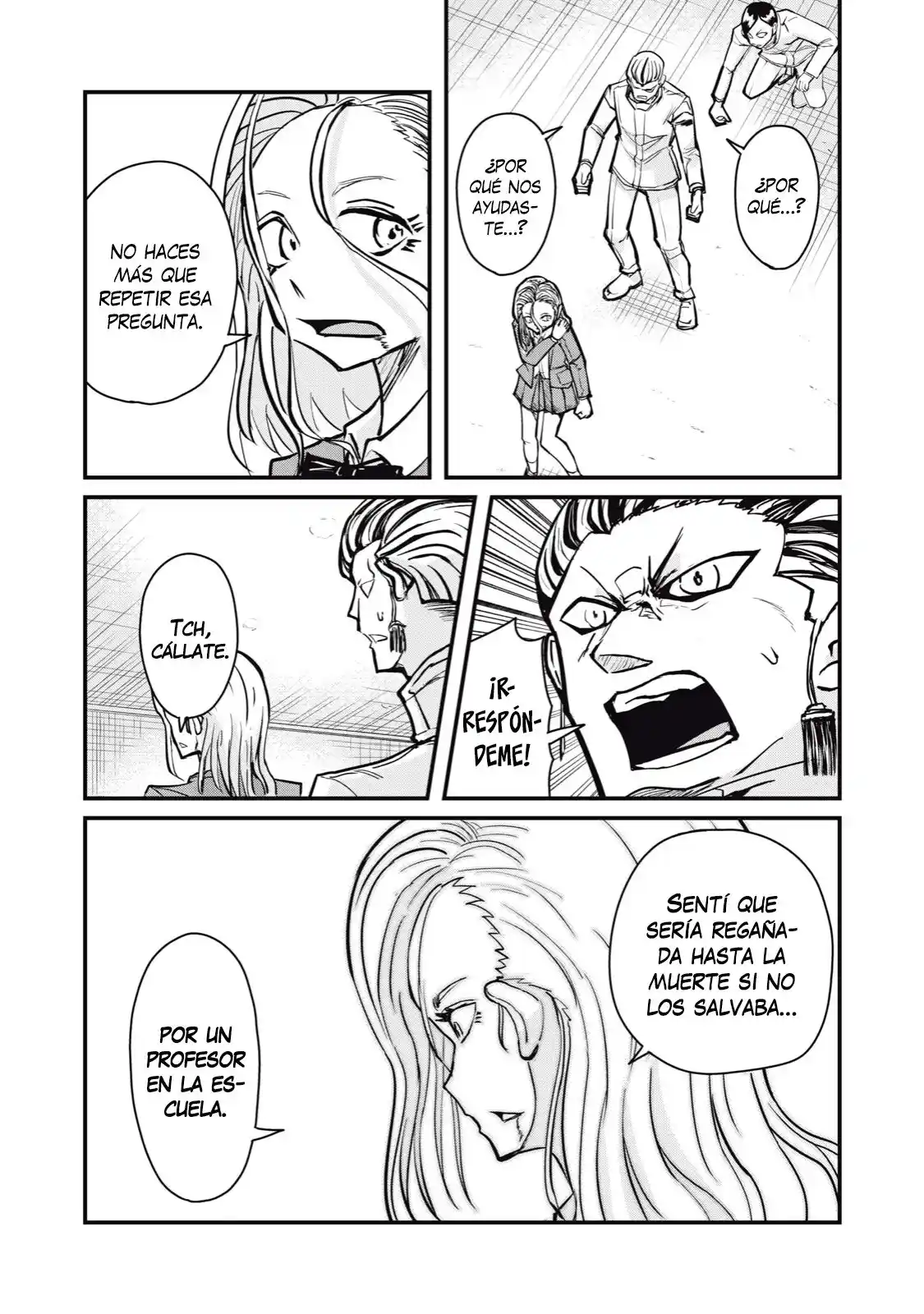 A Manga About The Kind Of PE Teacher Who Dies At The Start Of A School Horror Film capítulo 64 página 14