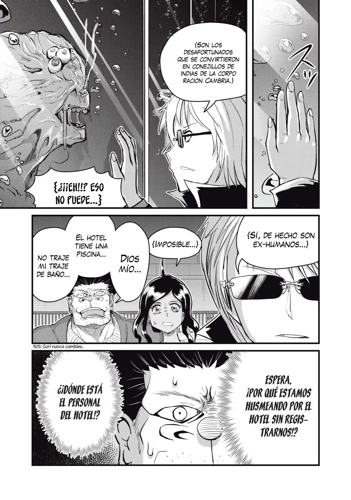 A Manga About The Kind Of PE Teacher Who Dies At The Start Of A School Horror Film capítulo 65 página 4