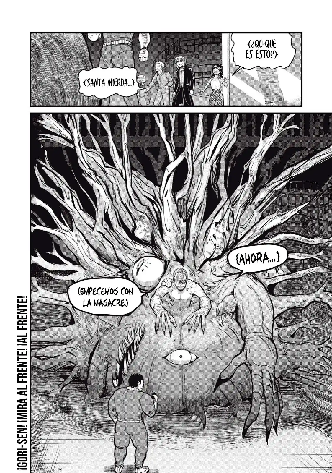 A Manga About The Kind Of PE Teacher Who Dies At The Start Of A School Horror Film capítulo 65 página 11