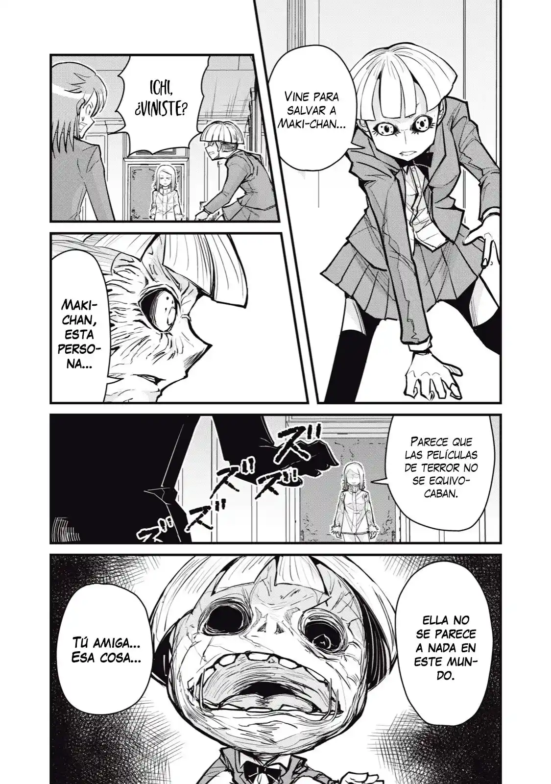 A Manga About The Kind Of PE Teacher Who Dies At The Start Of A School Horror Film capítulo 66 página 7