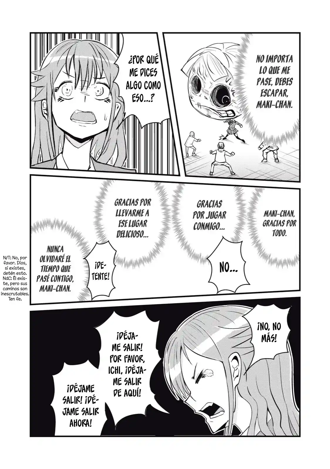 A Manga About The Kind Of PE Teacher Who Dies At The Start Of A School Horror Film capítulo 66 página 15