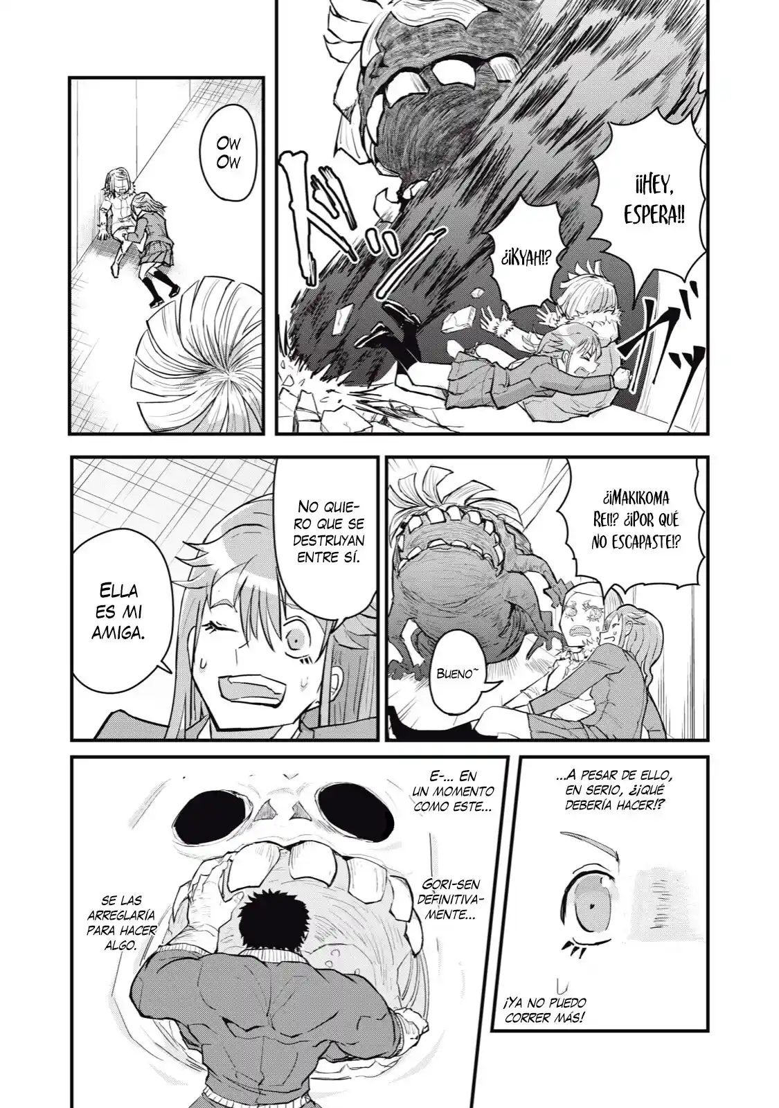 A Manga About The Kind Of PE Teacher Who Dies At The Start Of A School Horror Film capítulo 67 página 12
