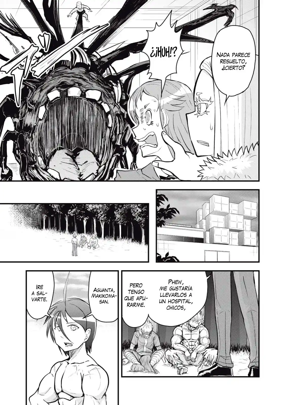 A Manga About The Kind Of PE Teacher Who Dies At The Start Of A School Horror Film capítulo 67 página 16
