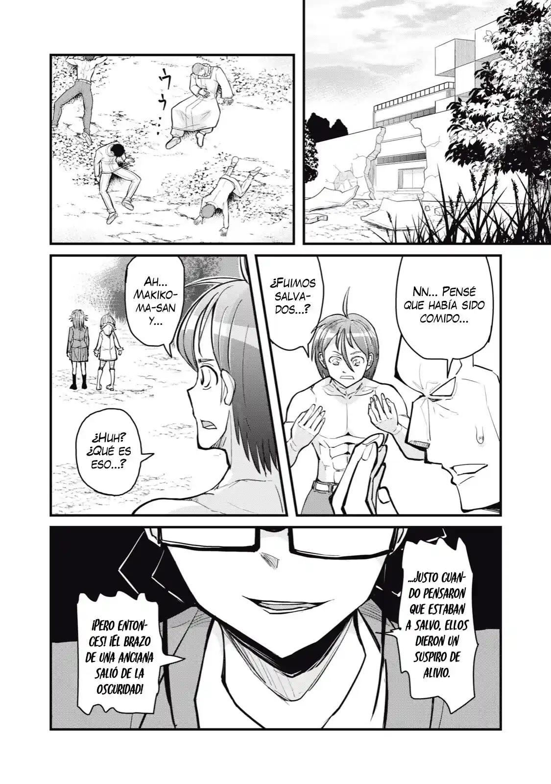 A Manga About The Kind Of PE Teacher Who Dies At The Start Of A School Horror Film capítulo 67 página 23