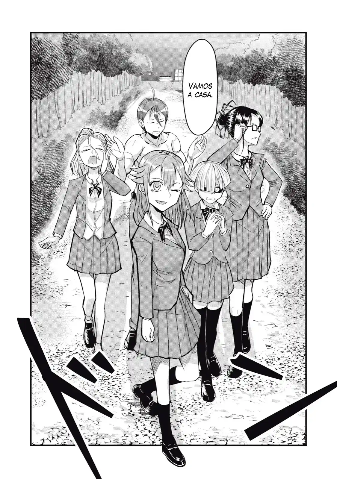 A Manga About The Kind Of PE Teacher Who Dies At The Start Of A School Horror Film capítulo 68 página 23