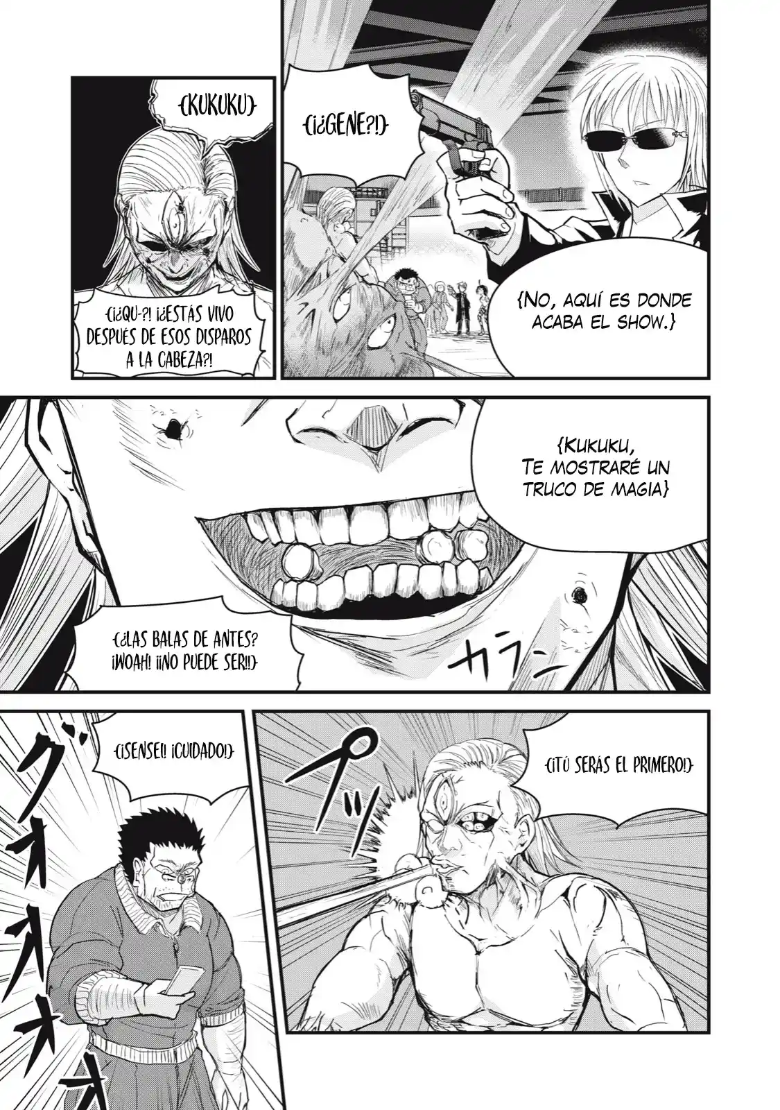 A Manga About The Kind Of PE Teacher Who Dies At The Start Of A School Horror Film capítulo 68 página 27