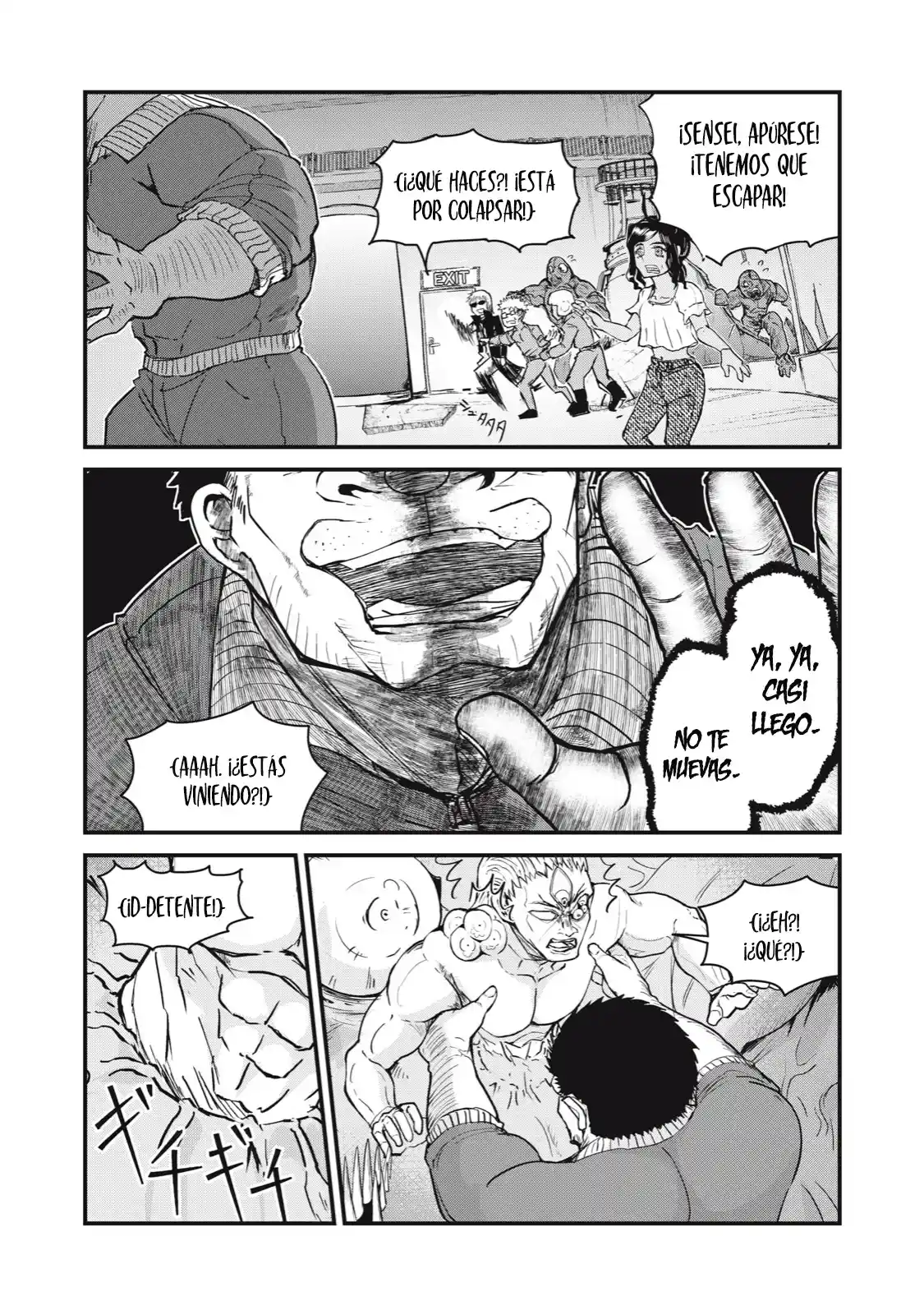 A Manga About The Kind Of PE Teacher Who Dies At The Start Of A School Horror Film capítulo 68 página 31