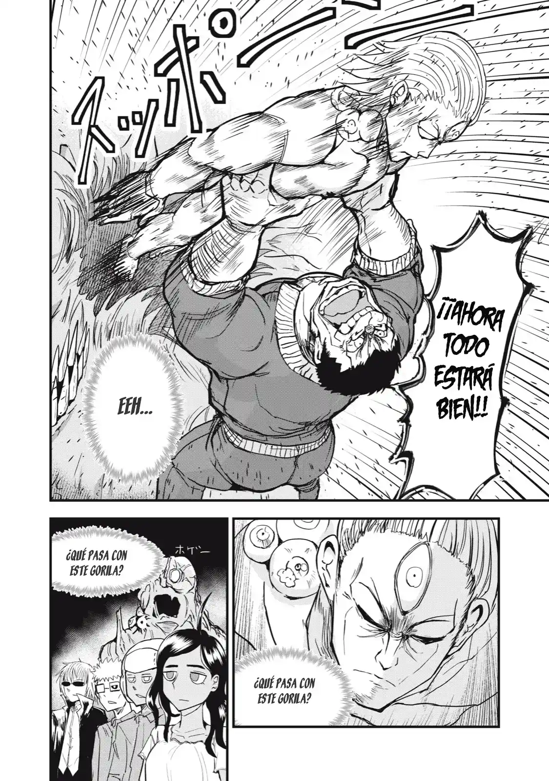 A Manga About The Kind Of PE Teacher Who Dies At The Start Of A School Horror Film capítulo 68 página 32