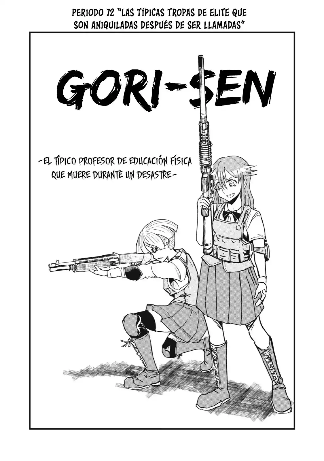 A Manga About The Kind Of PE Teacher Who Dies At The Start Of A School Horror Film capítulo 72 página 3