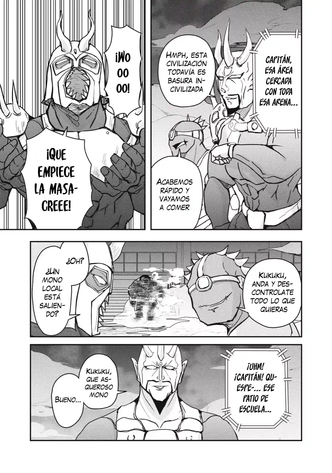 A Manga About The Kind Of PE Teacher Who Dies At The Start Of A School Horror Film capítulo 72 página 15